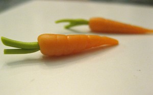 carrots in miniature